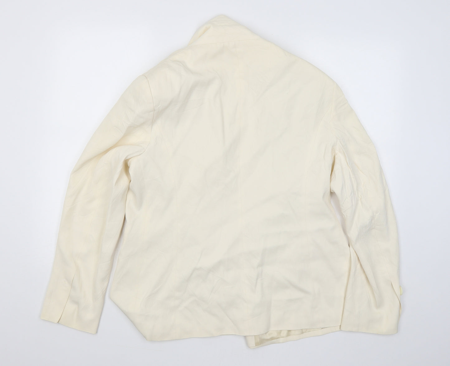 Wallis Womens Beige   Jacket Blazer Size 20