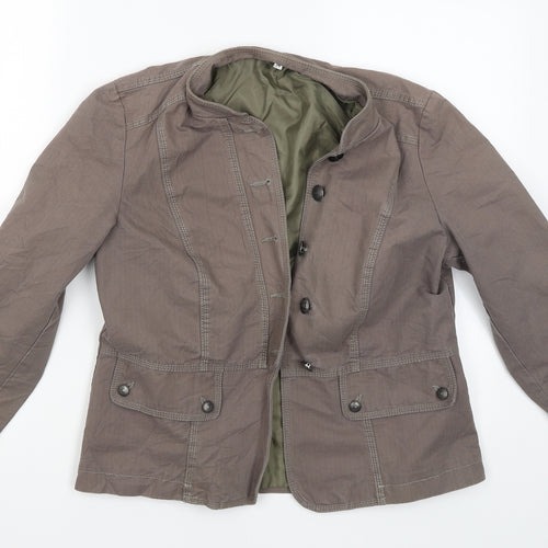 M&Co Womens Grey   Jacket Coat Size 14