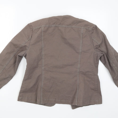 M&Co Womens Grey   Jacket Coat Size 14