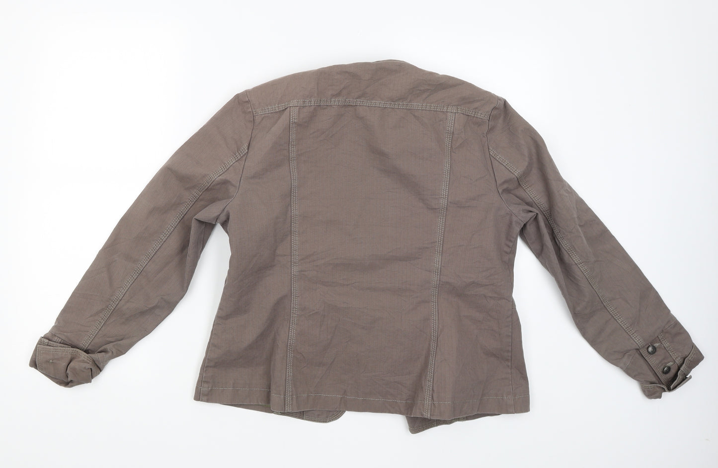 M&Co Womens Grey   Jacket Coat Size 14