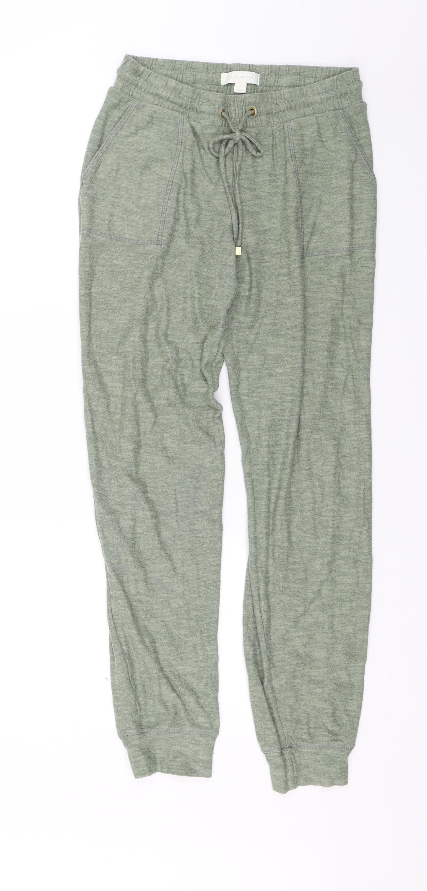 The Lounge Edit Womens Green   Sweatpants Trousers Size 8 L30 in