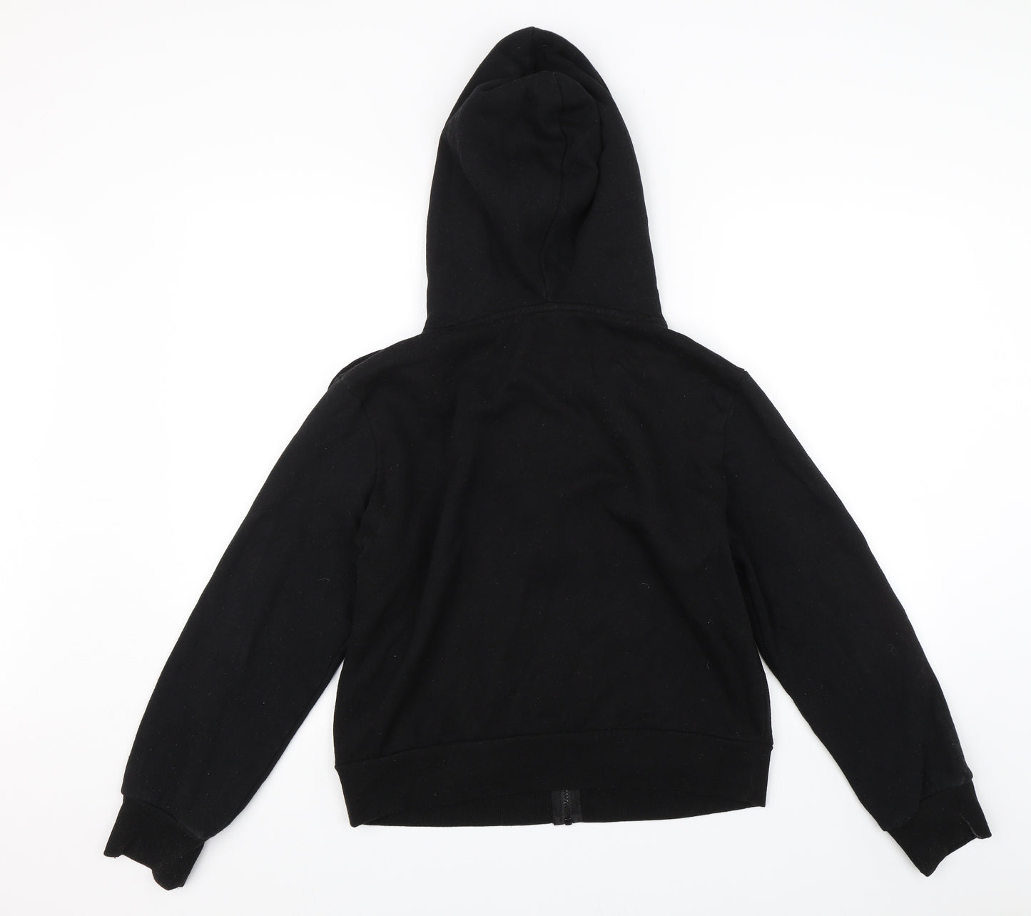 New Look Womens Black   Full Zip Hoodie Size 14