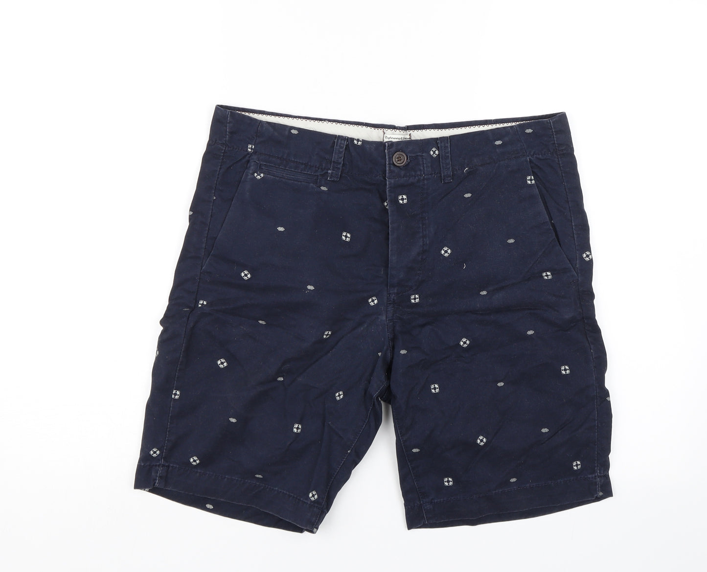 JACK & JONES Mens Blue   Chino Shorts Size M - Nautical