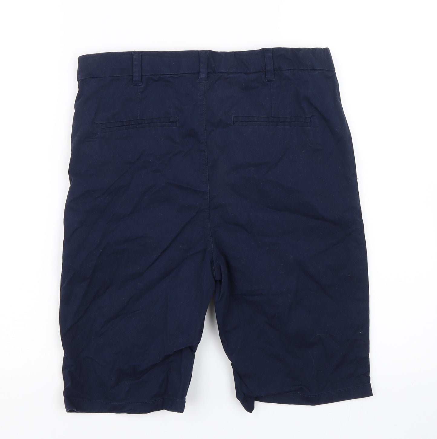 M&S Boys Blue   Chino Shorts Size 13-14 Years