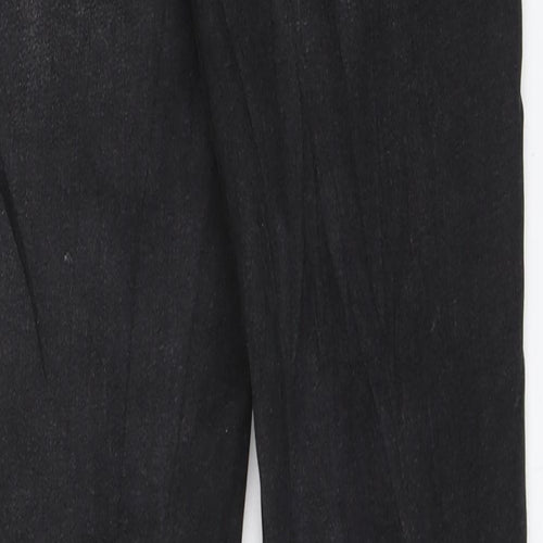 Denim & Co. Womens Black  Denim Skinny Jeans Size 10 L28 in
