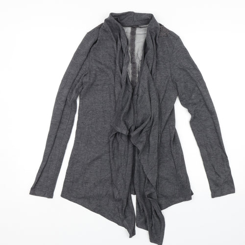 Preworn Womens Grey   Cardigan Jumper Size S