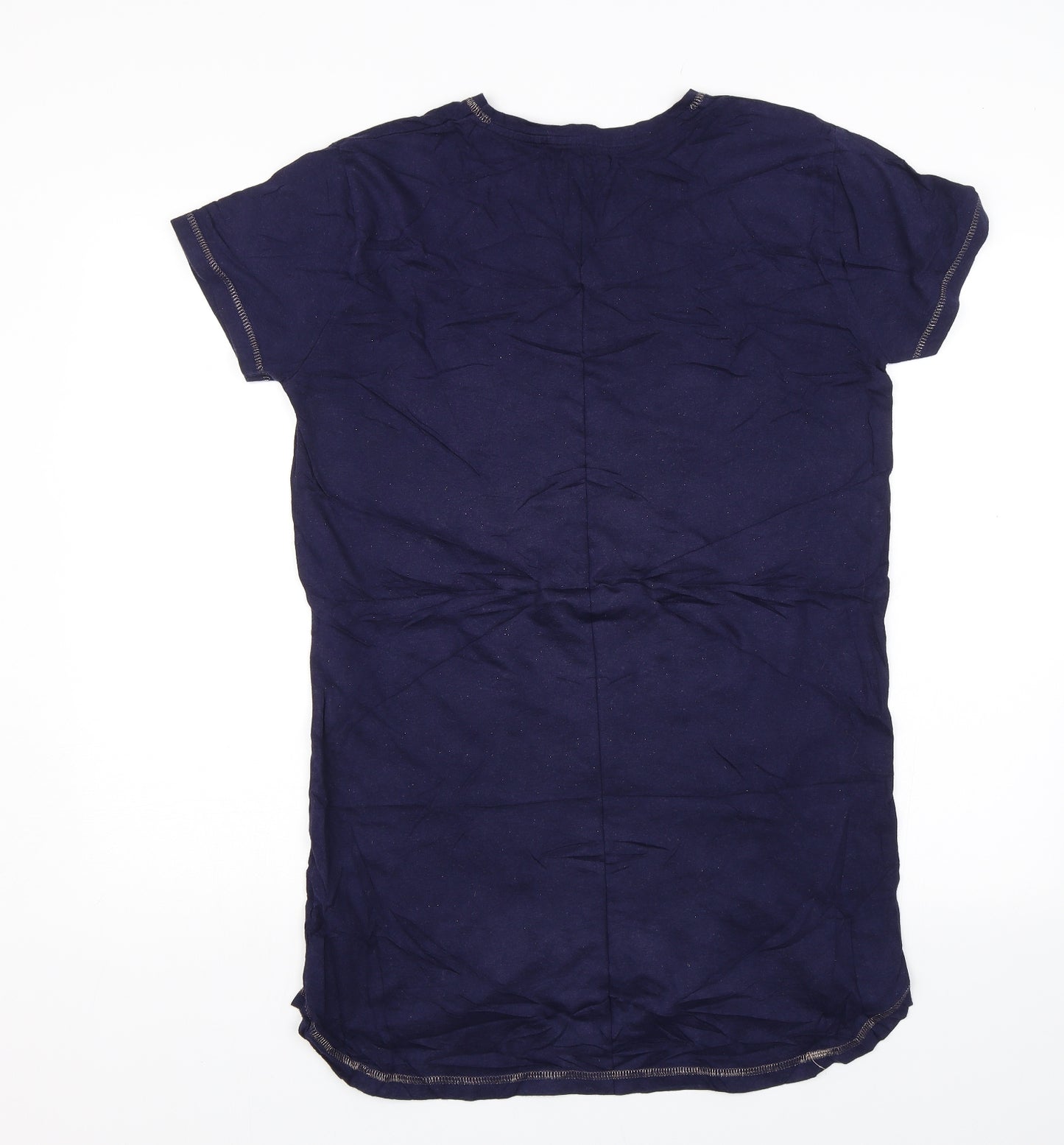 Love to Lounge Womens Blue Solid  Top Dress Size M  - Disney London