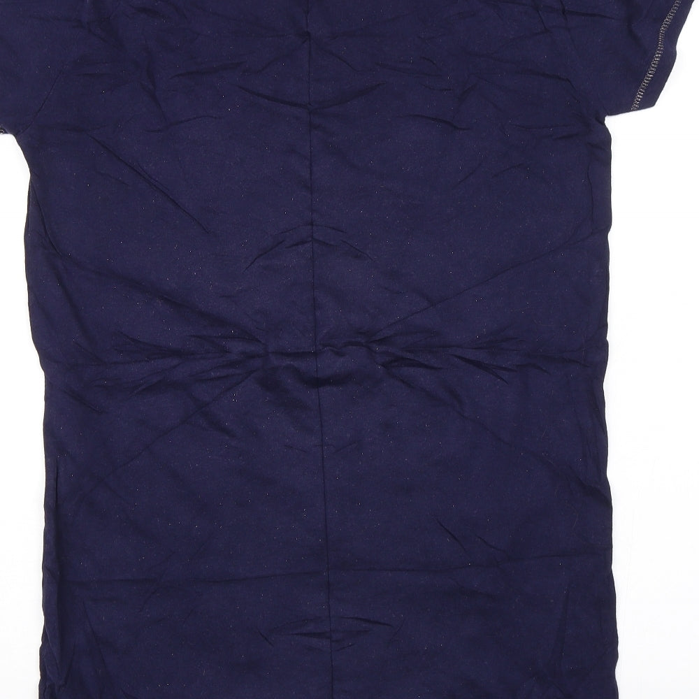Love to Lounge Womens Blue Solid  Top Dress Size M  - Disney London