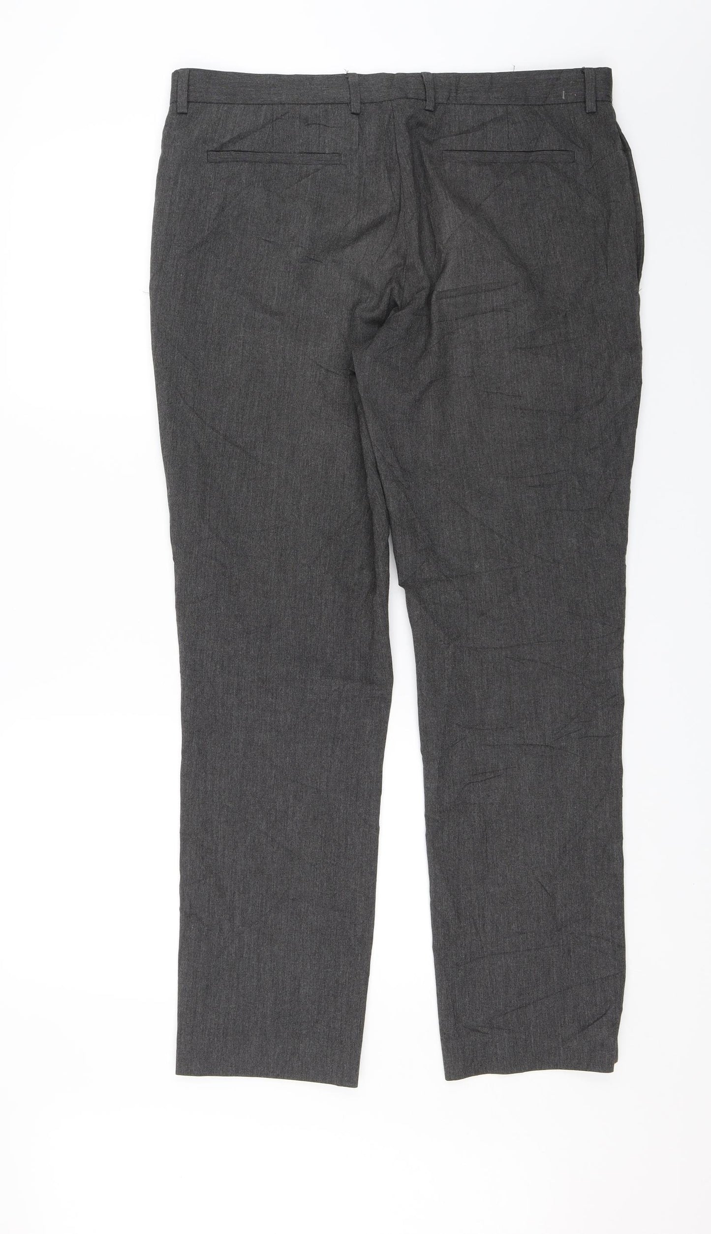Primark Mens Grey   Dress Pants Trousers Size 36 in L29 in