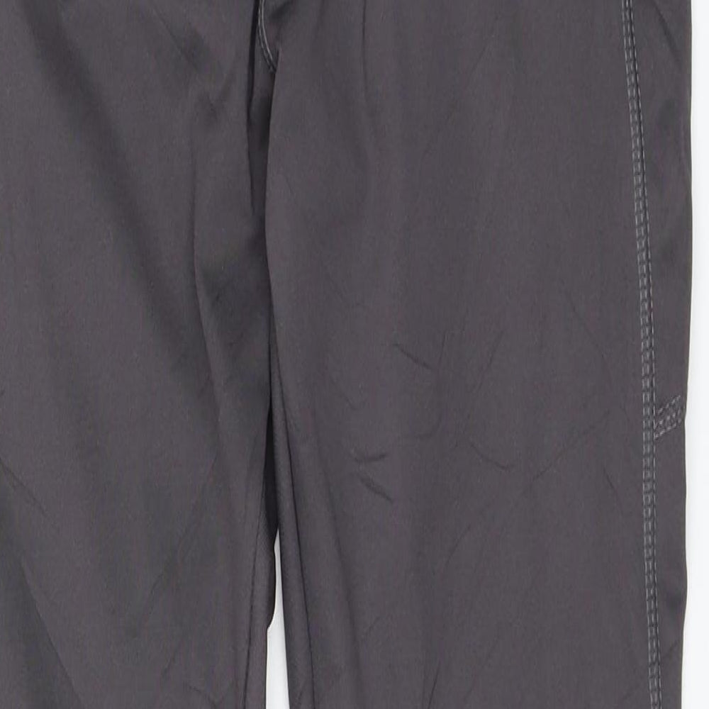 Preworn Womens Grey   Jogger Leggings Size L L25 in
