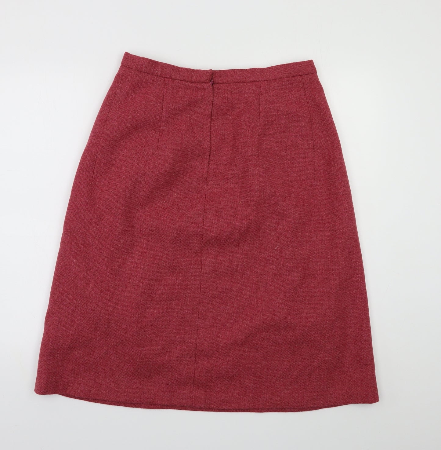 Preworn Womens Red   A-Line Skirt Size M
