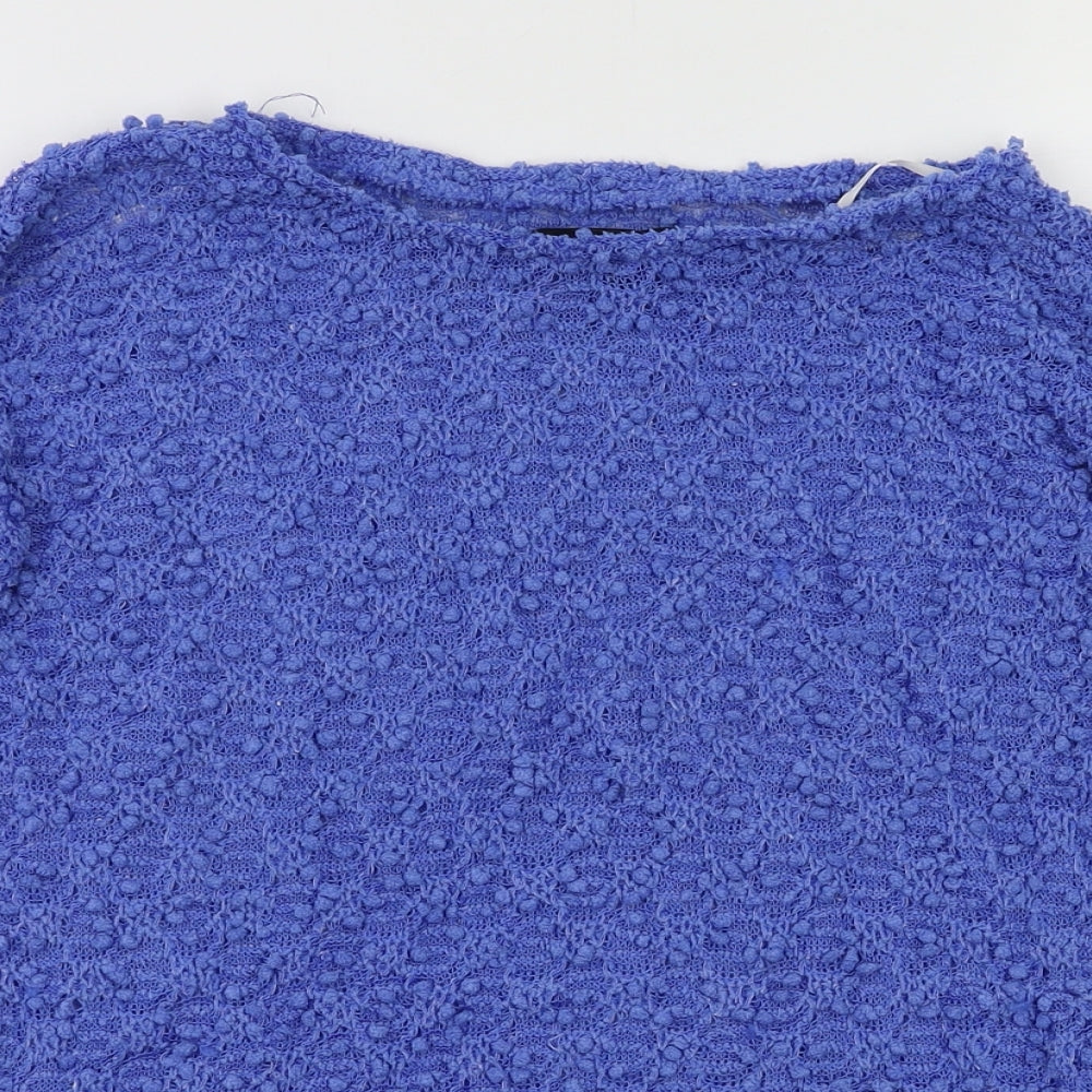 New Look Womens Blue   Pullover Jumper Size 8