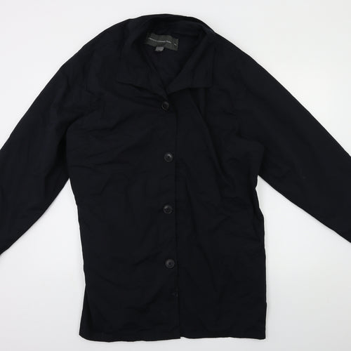 French Connection Womens Black   Pea Coat Coat Size XL