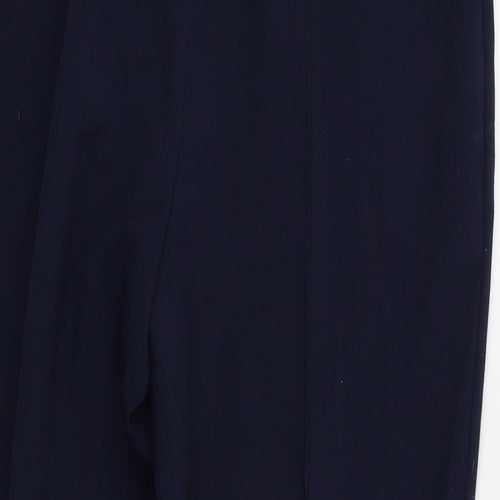 Anista Womens Blue   Trousers  Size 12 L25 in