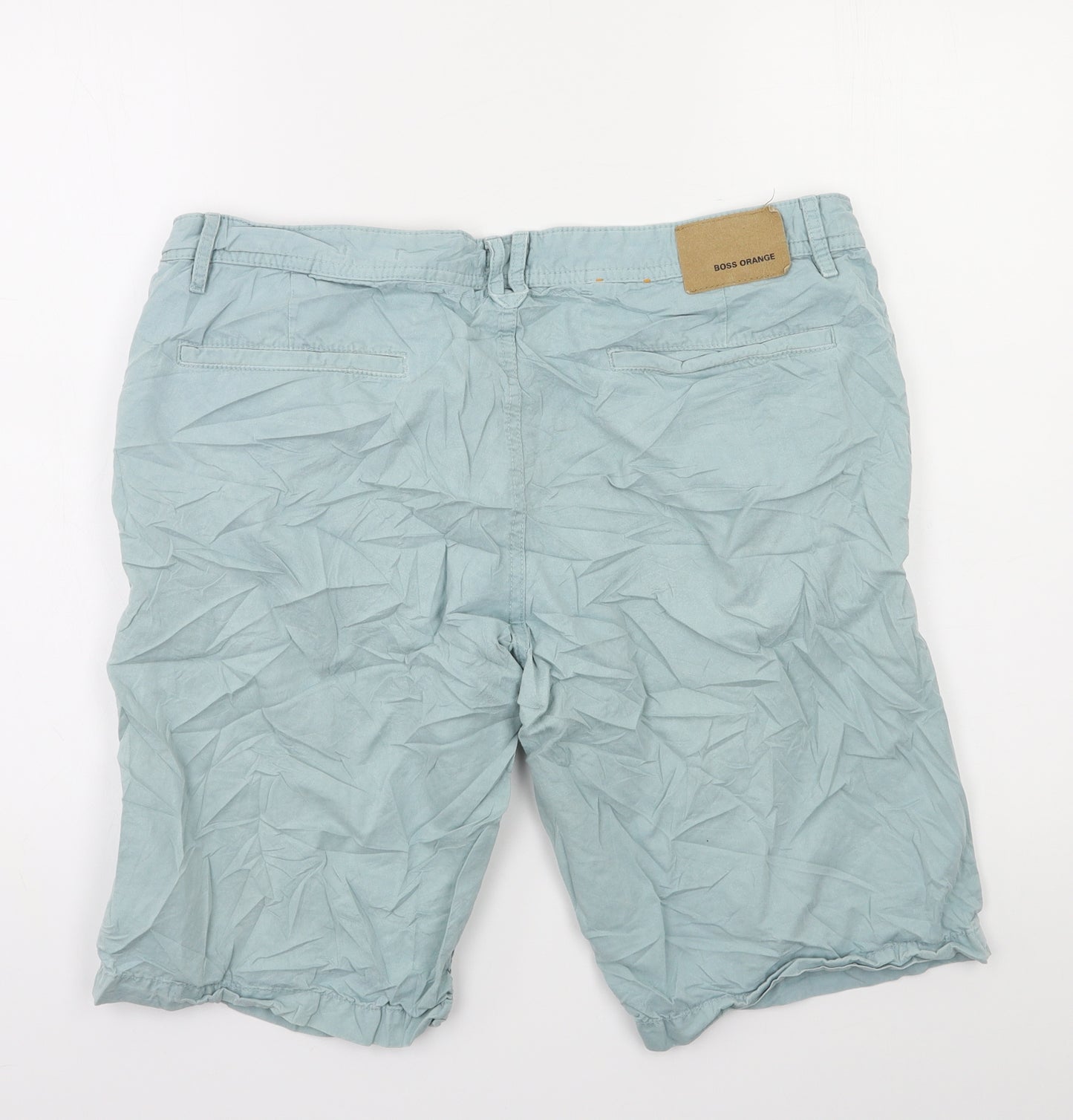Boss Orange Mens Green   Chino Shorts Size 38