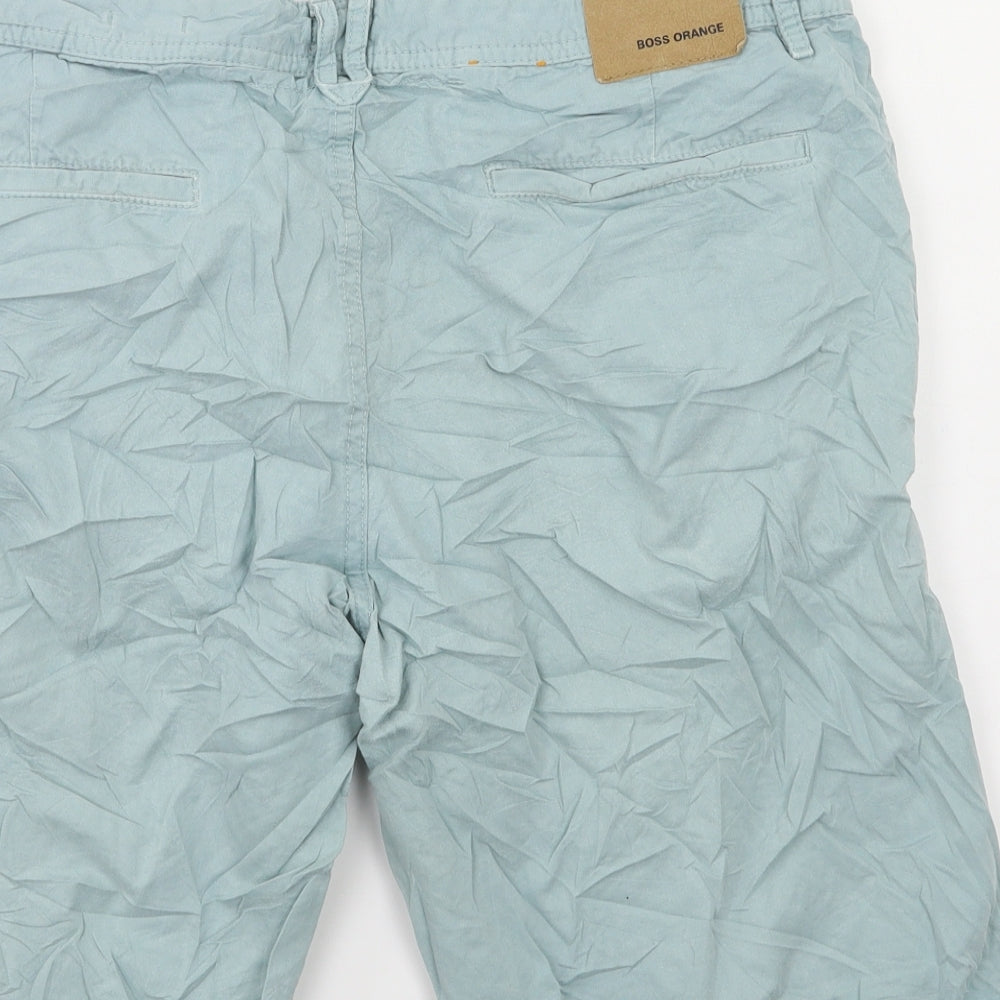 Boss Orange Mens Green   Chino Shorts Size 38