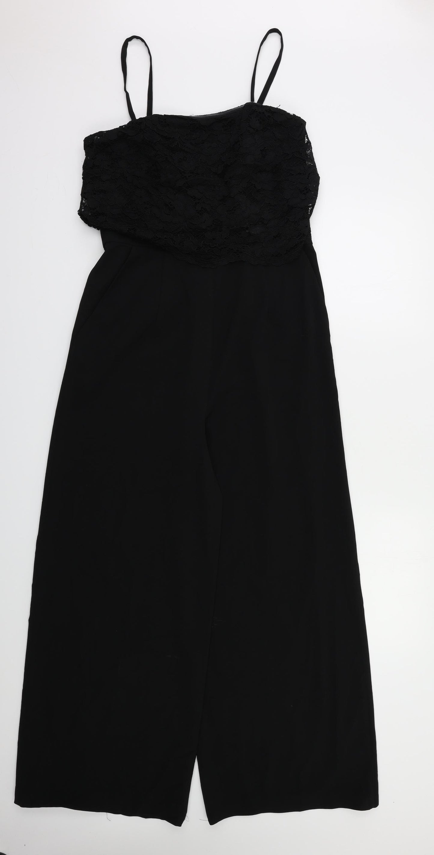 Very Womens Black   Jumpsuit One-Piece Size 10