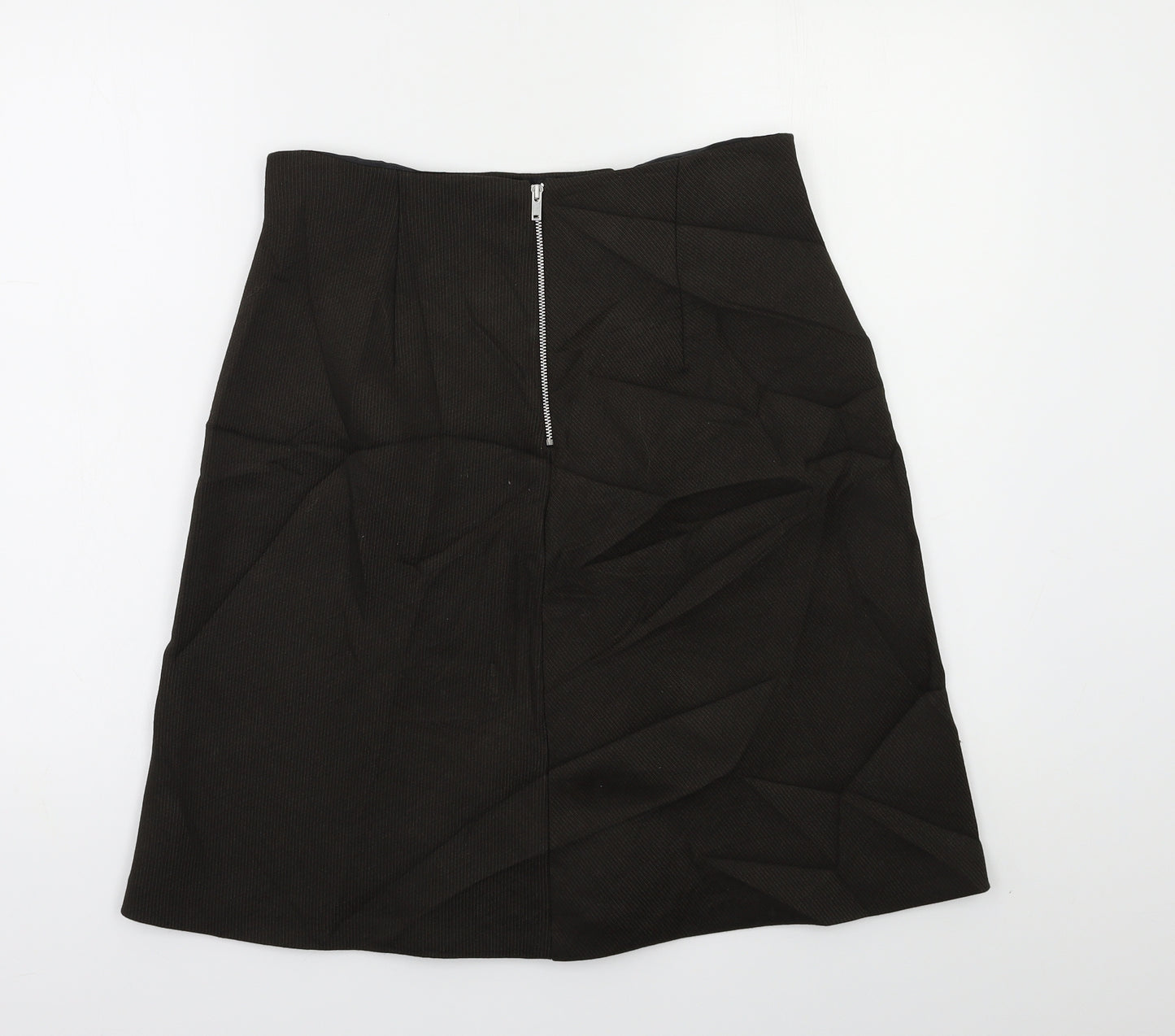Zara Womens Green   A-Line Skirt Size L