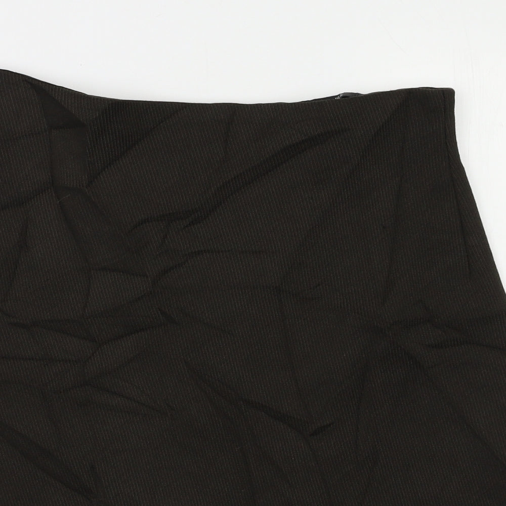 Zara Womens Green   A-Line Skirt Size L