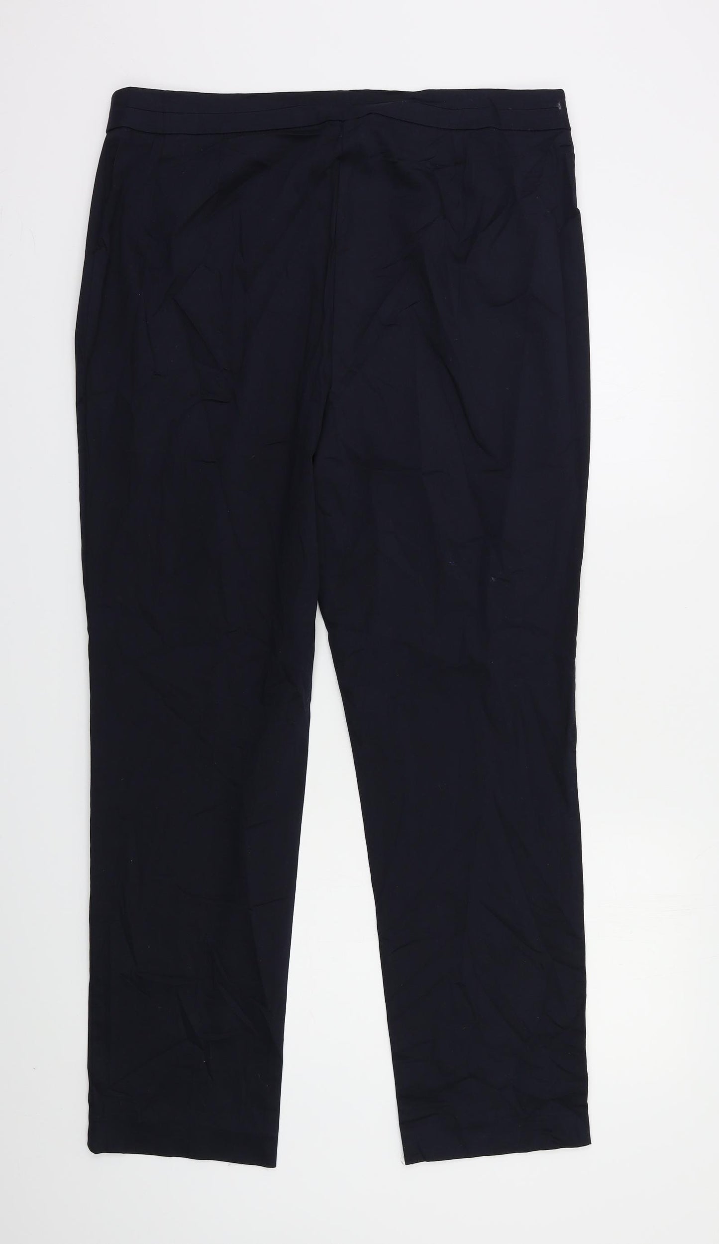 Preworn Womens Blue   Trousers  Size 16 L28 in