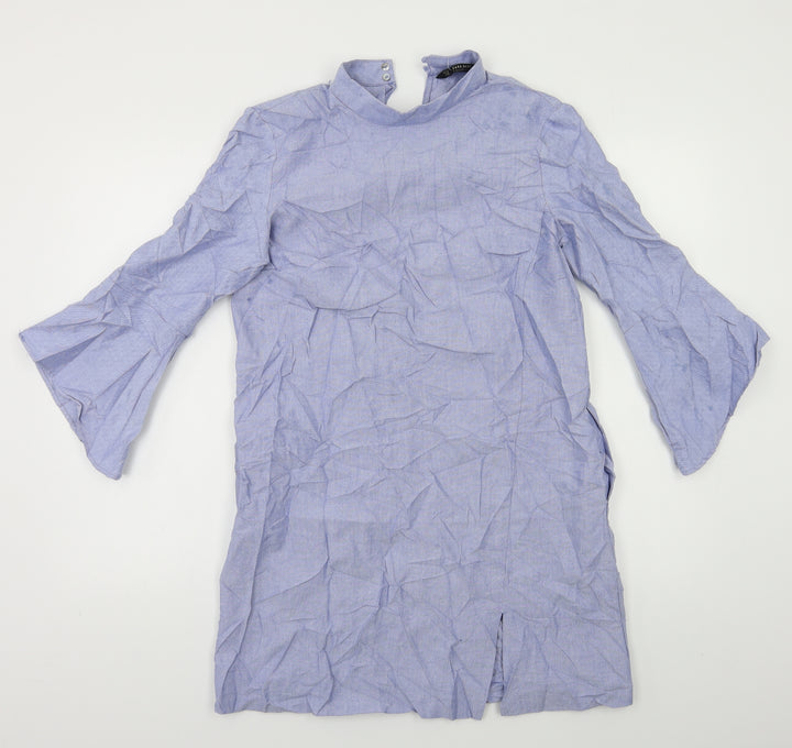Zara Womens Blue Shift Size S