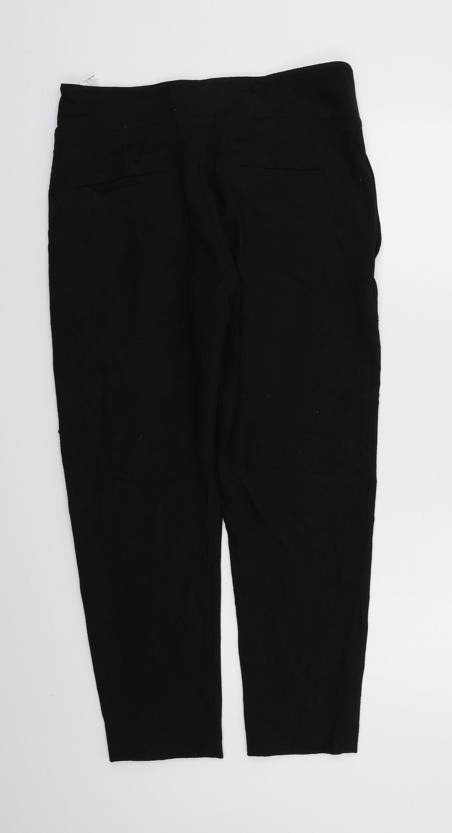 Zara Womens Black   Trousers  Size M L23 in