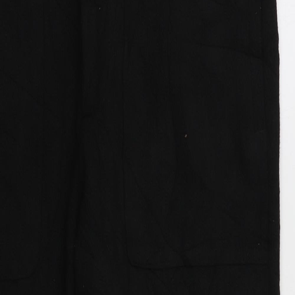 Zara Womens Black   Trousers  Size M L23 in