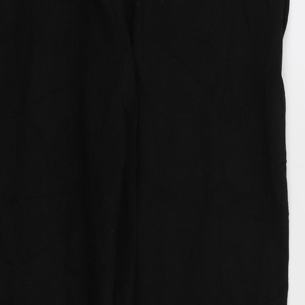 Zara Womens Black   Trousers  Size M L23 in