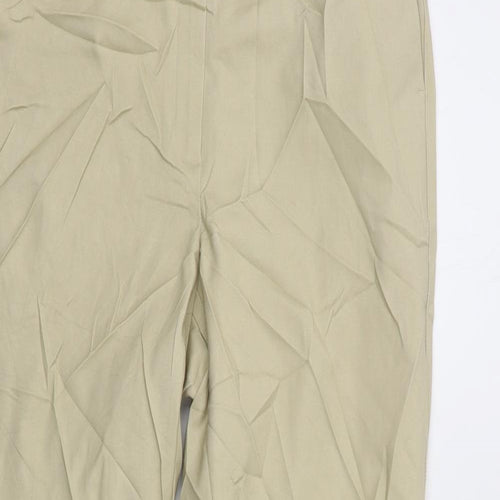 Autograph Womens Beige   Chino Trousers Size 10 L26 in