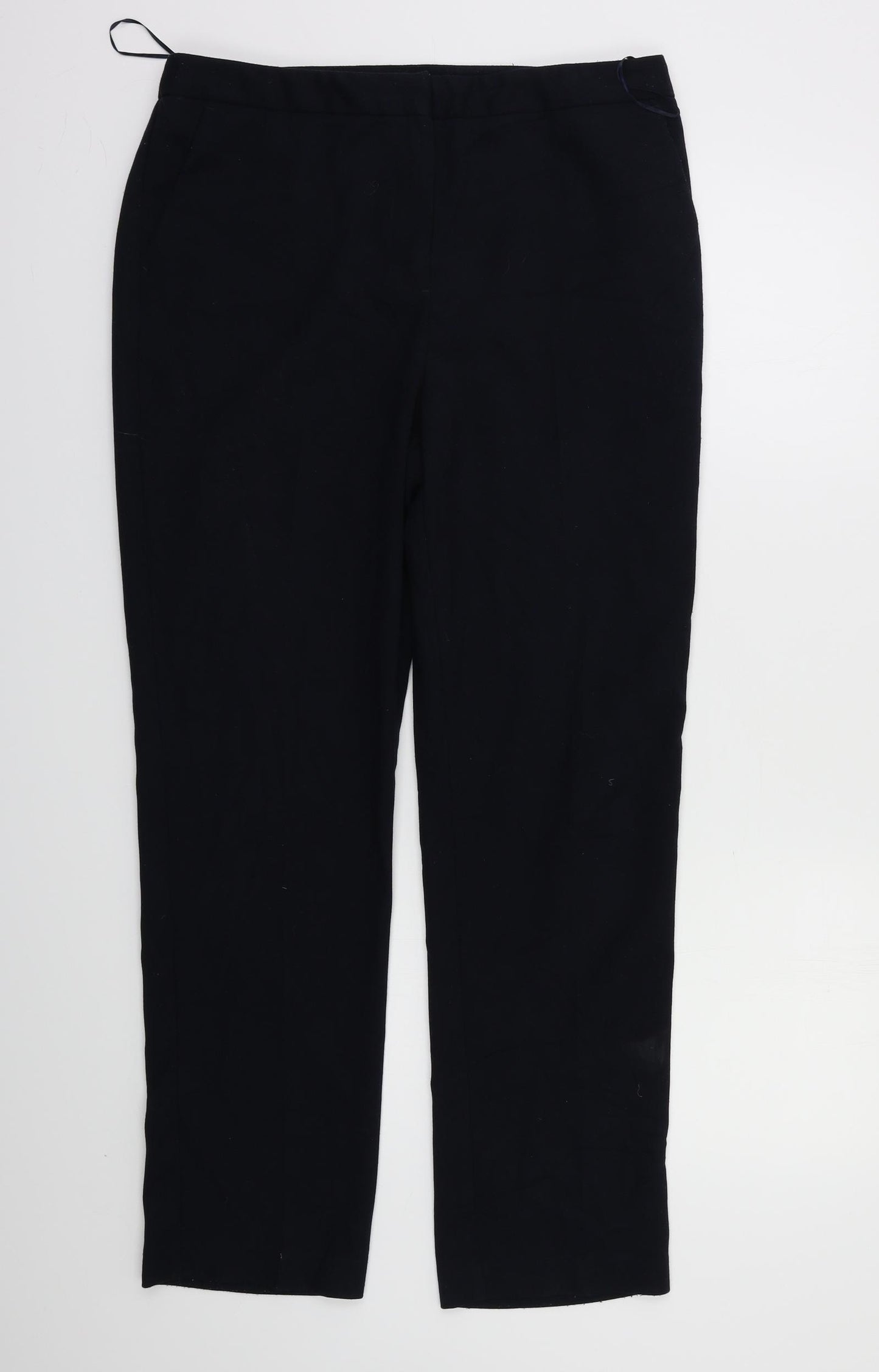 Papaya Womens Blue   Trousers  Size 12 L26 in