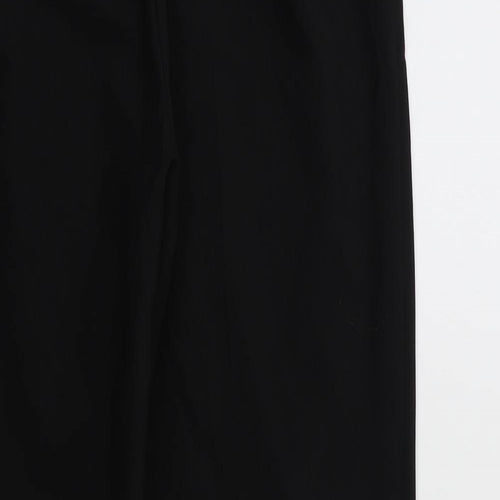 AMARANTO Womens Black   Dress Pants Trousers Size 12 L28 in