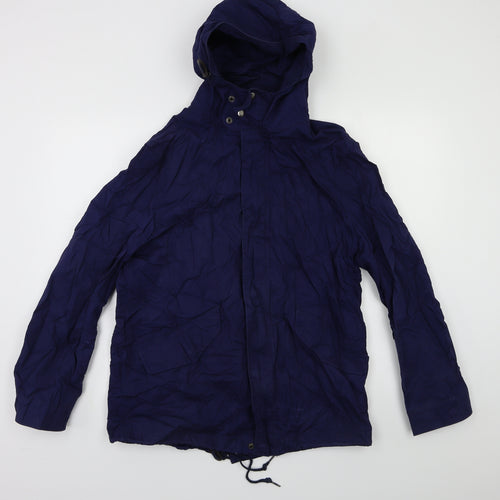 Preworn Womens Blue   Parka Jacket Size M