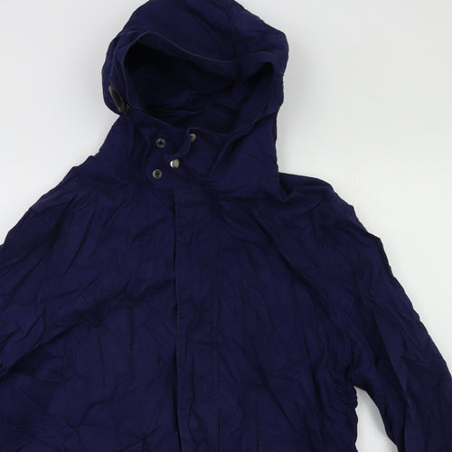 Preworn Womens Blue   Parka Jacket Size M