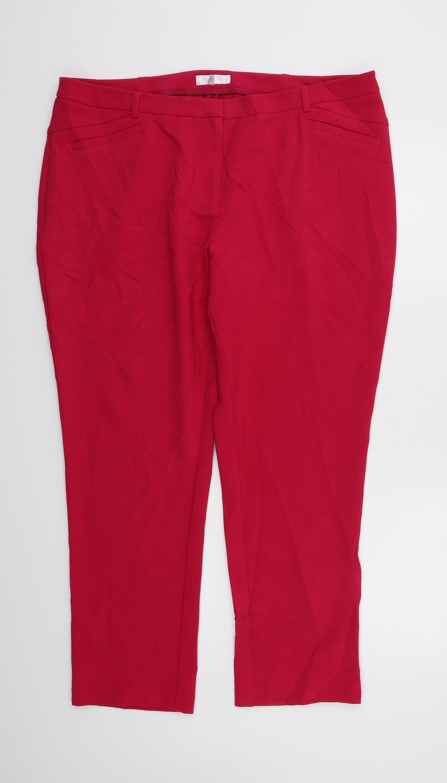 Jasper Conran Womens Pink   Trousers  Size XL L27 in