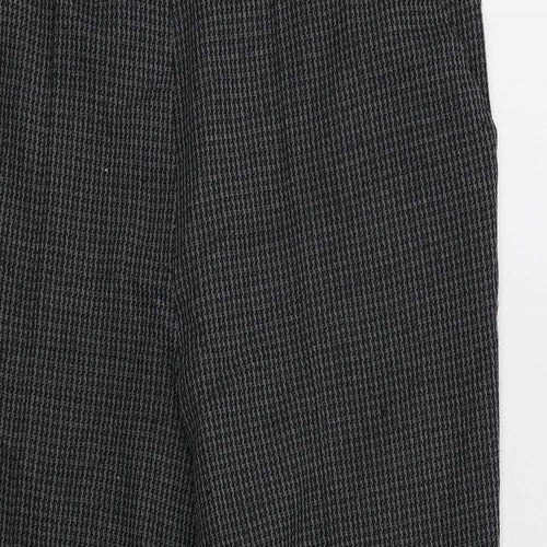 Preworn Womens Grey Check  Trousers  Size 18 L23 in