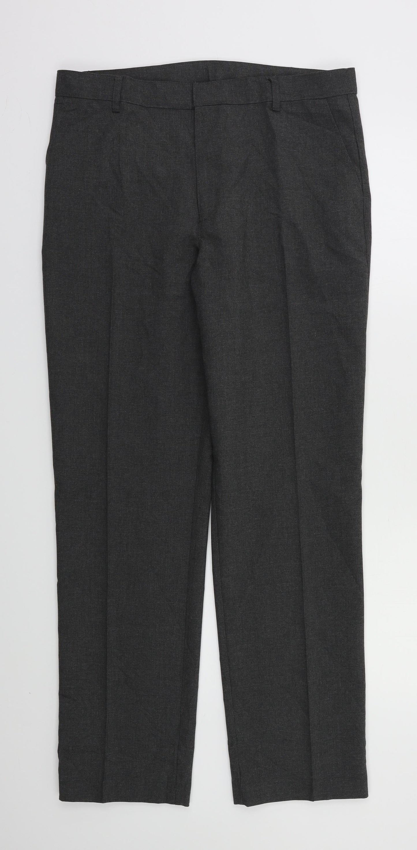 M&S Boys Grey   Dress Pants Trousers Size 15 Years