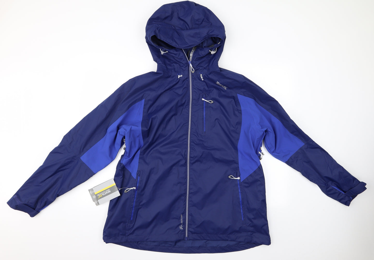 Regatta Womens Blue   Rain Coat Coat Size 20