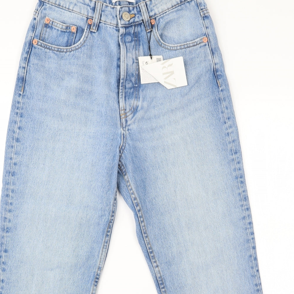 Zara Womens Beige   Straight Jeans Size 38 L38 in