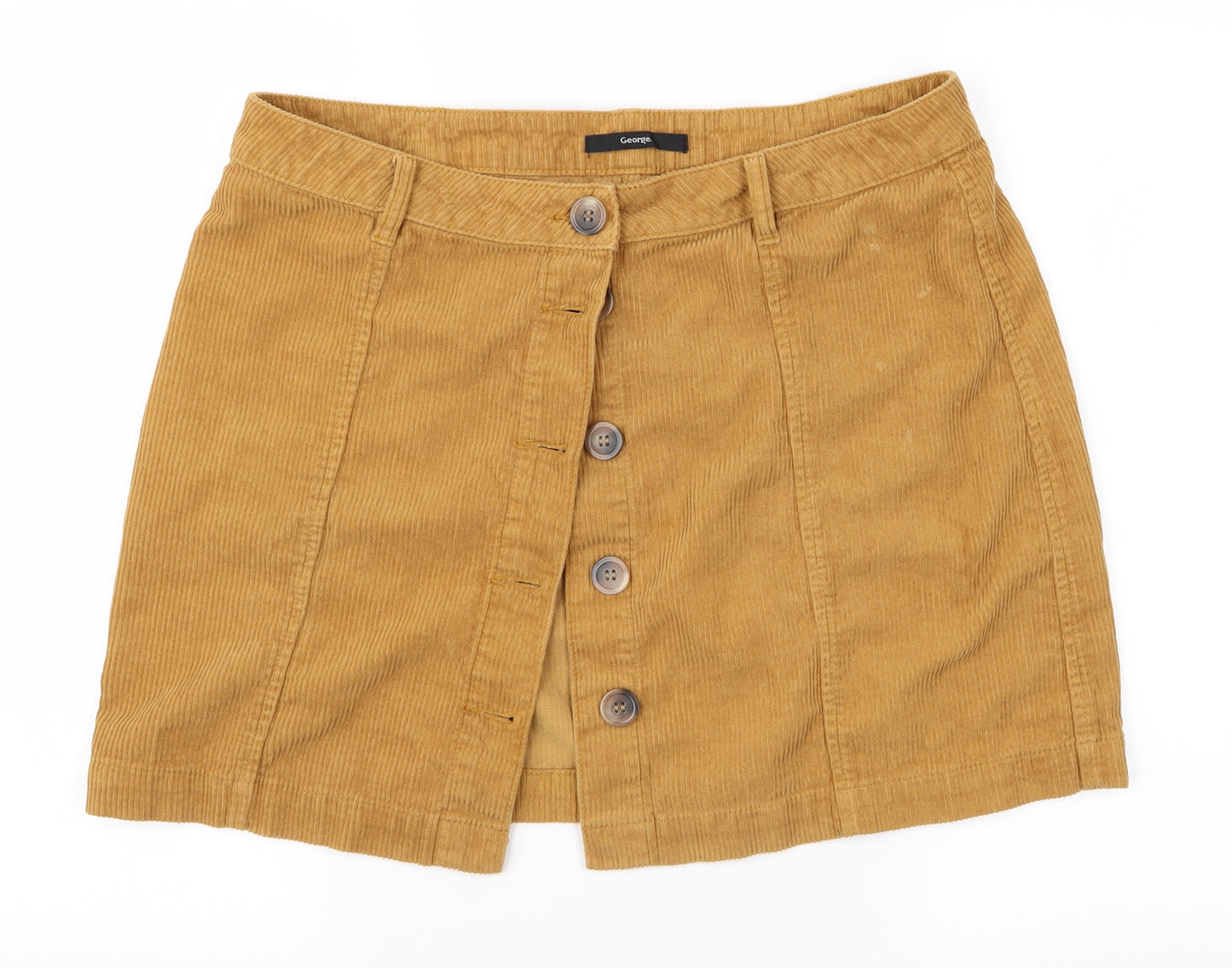 George Womens Brown   A-Line  Size 14  - Mustard