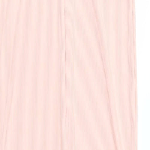 Giorgia Womens Pink Striped  Trousers One-Piece Size M