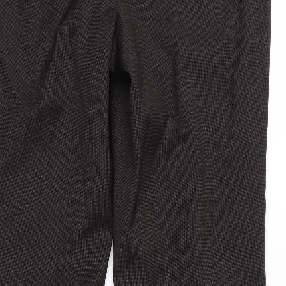 Austin Reed Womens Grey Pinstripe  Trouser Suit Suit Trousers Size 12 L38 in