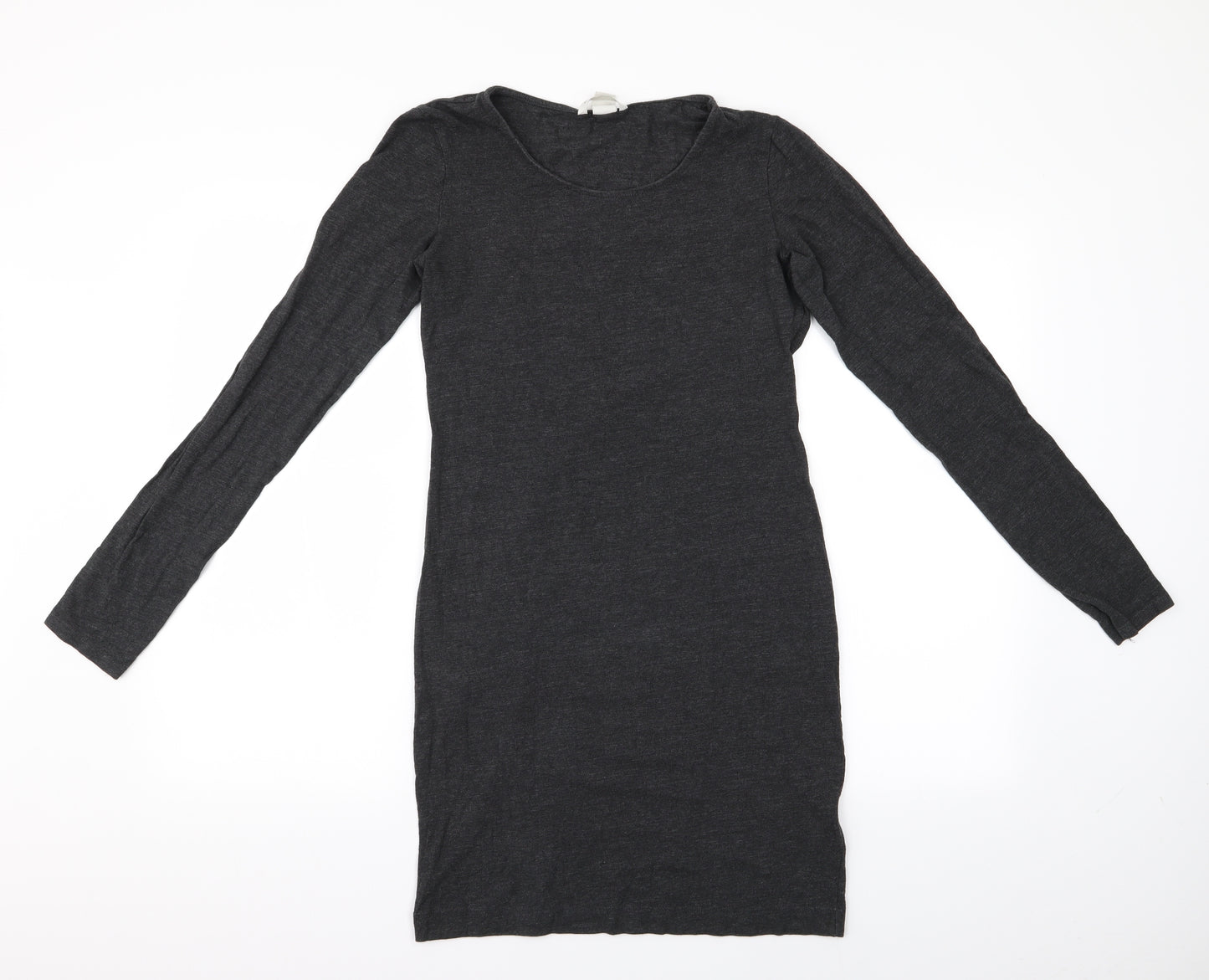 H&M Womens Grey   T-Shirt Dress  Size S