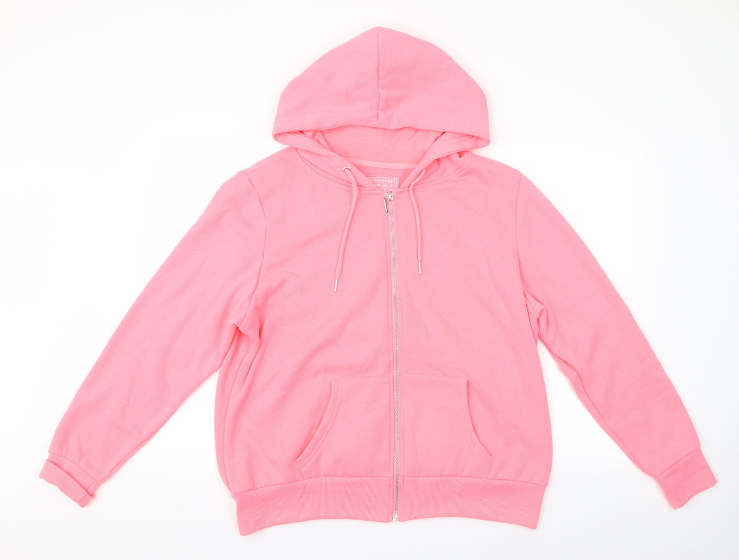 Atmosphere Womens Pink   Full Zip Hoodie Size 20