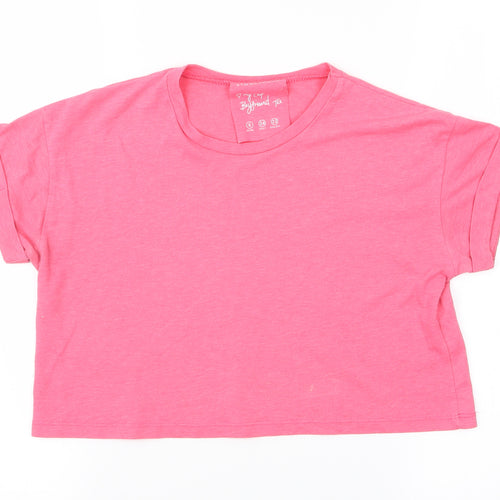 Atmosphere Womens Pink   Cropped T-Shirt Size 6  - Crop Top