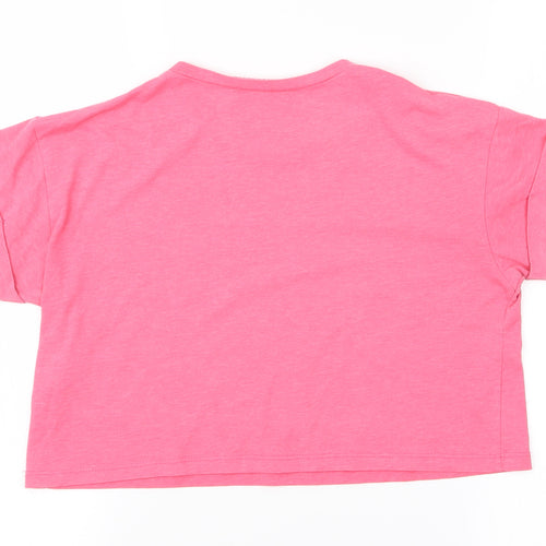 Atmosphere Womens Pink   Cropped T-Shirt Size 6  - Crop Top