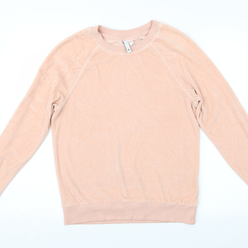 H&M Womens Pink   Pullover Jumper Size S  - Pastel