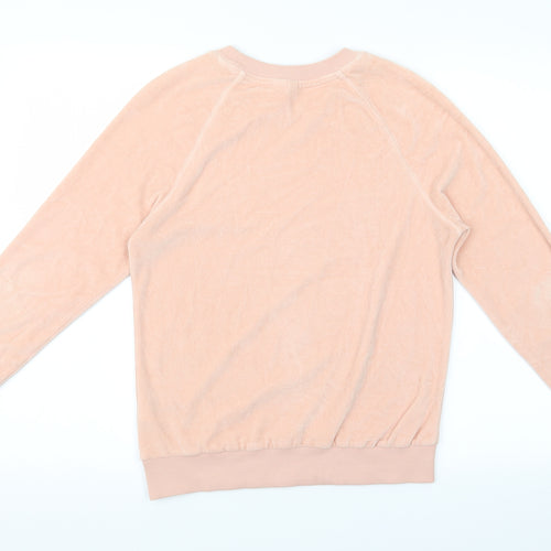 H&M Womens Pink   Pullover Jumper Size S  - Pastel