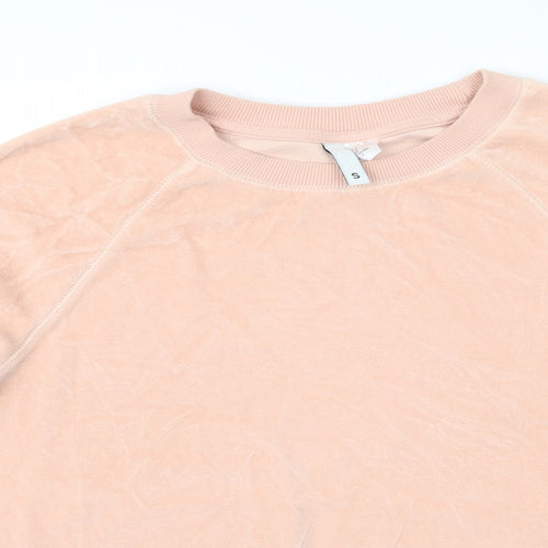 H&M Womens Pink   Pullover Jumper Size S  - Pastel