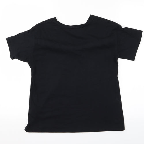 Primark Womens Black   Basic T-Shirt Size 4
