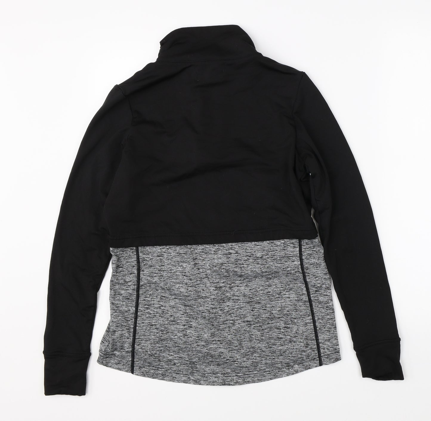 River Island Womens Black   Full Zip Jumper Size 8